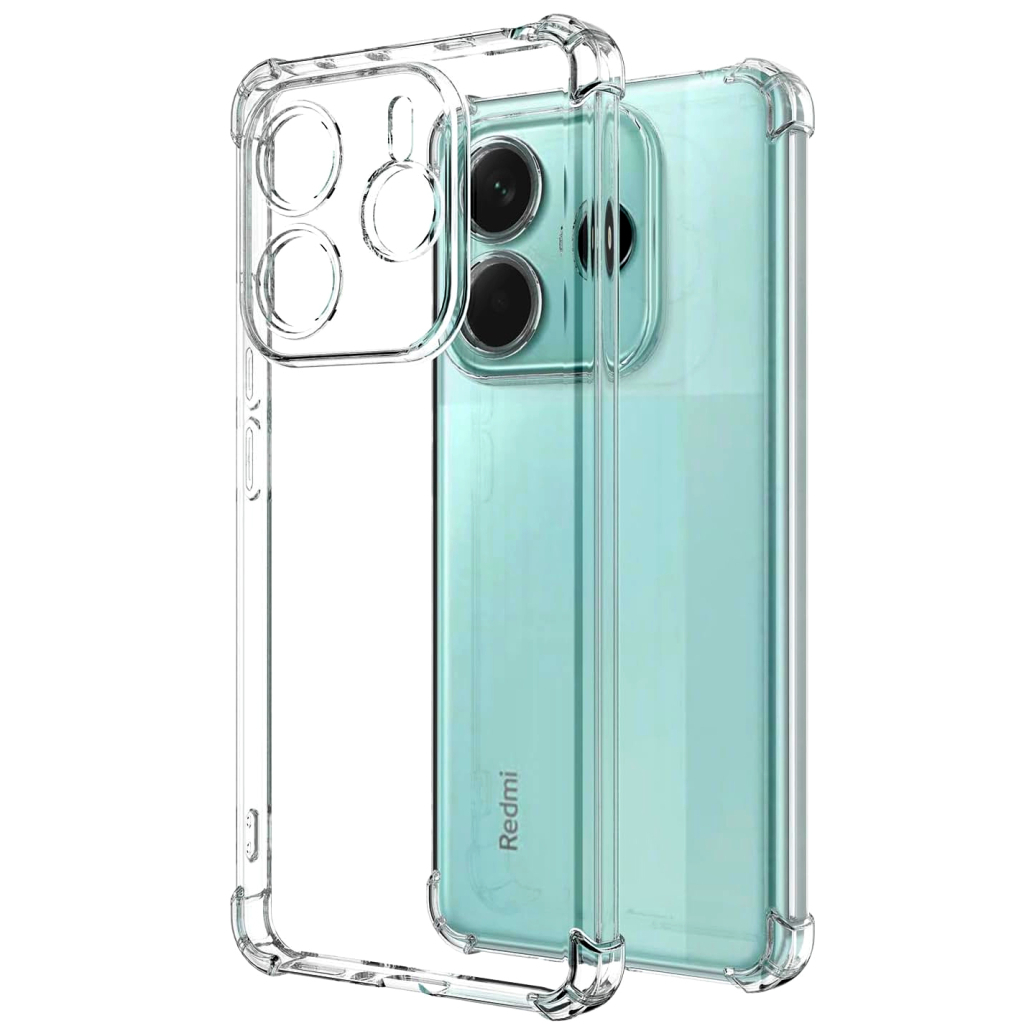 Чохол до мобільного телефона BeCover Anti-Shock Xiaomi Redmi Note 14 4G Clear (713035) - фото 1