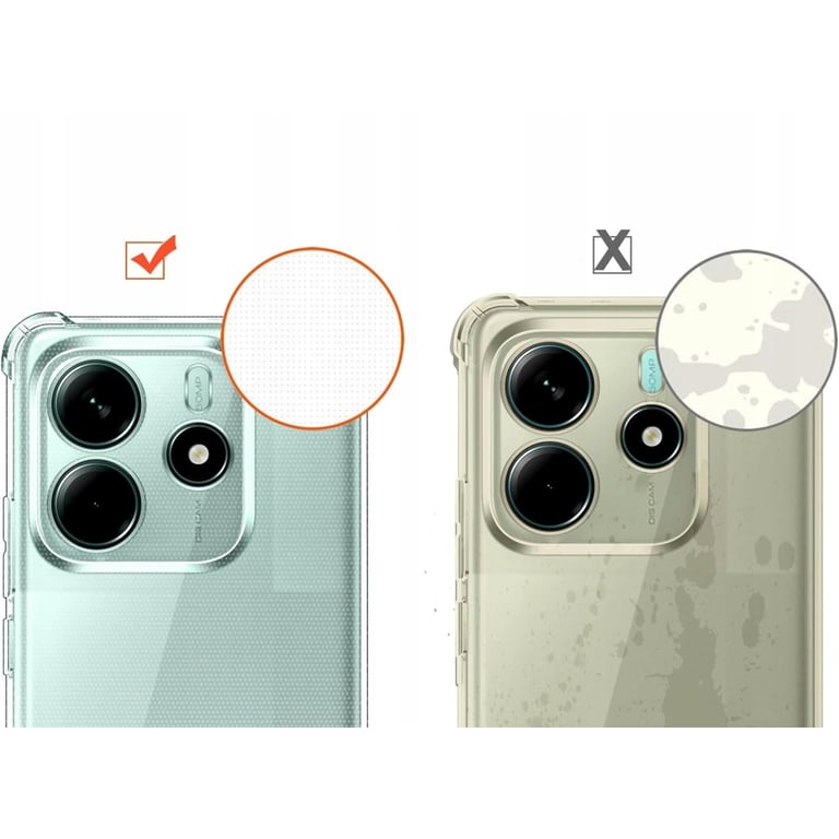 Чохол до мобільного телефона BeCover Anti-Shock Xiaomi Redmi Note 14 4G Clear (713035) - фото 4