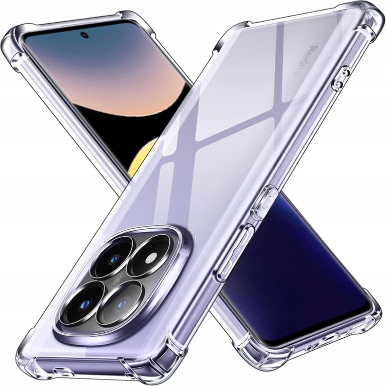 Чохол до мобільного телефона BeCover Anti-Shock Xiaomi Redmi Note 14 Pro 4G Clear (713036) - фото 1