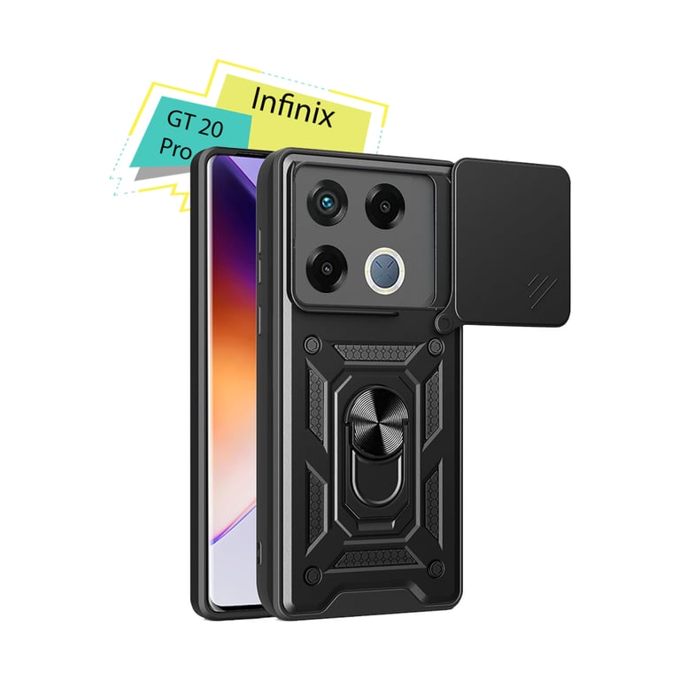 Чохол до мобільного телефона BeCover Military Infinix GT 20 Pro (X6871) Black (713045) - фото 1