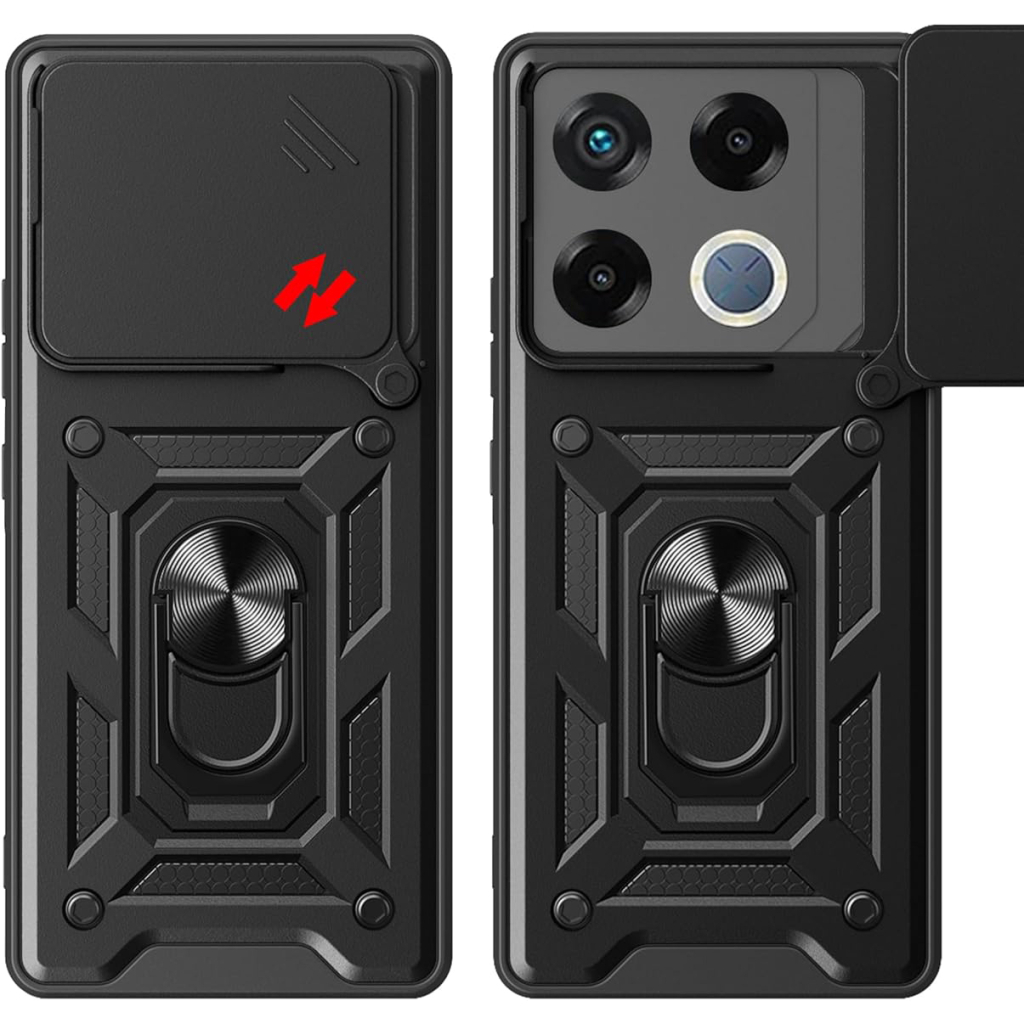 Чохол до мобільного телефона BeCover Military Infinix GT 20 Pro (X6871) Black (713045) - фото 2 Чохол до мобільного телефона BeCover Military Infinix GT 20 Pro (X6871) Black (713045) - фото 2