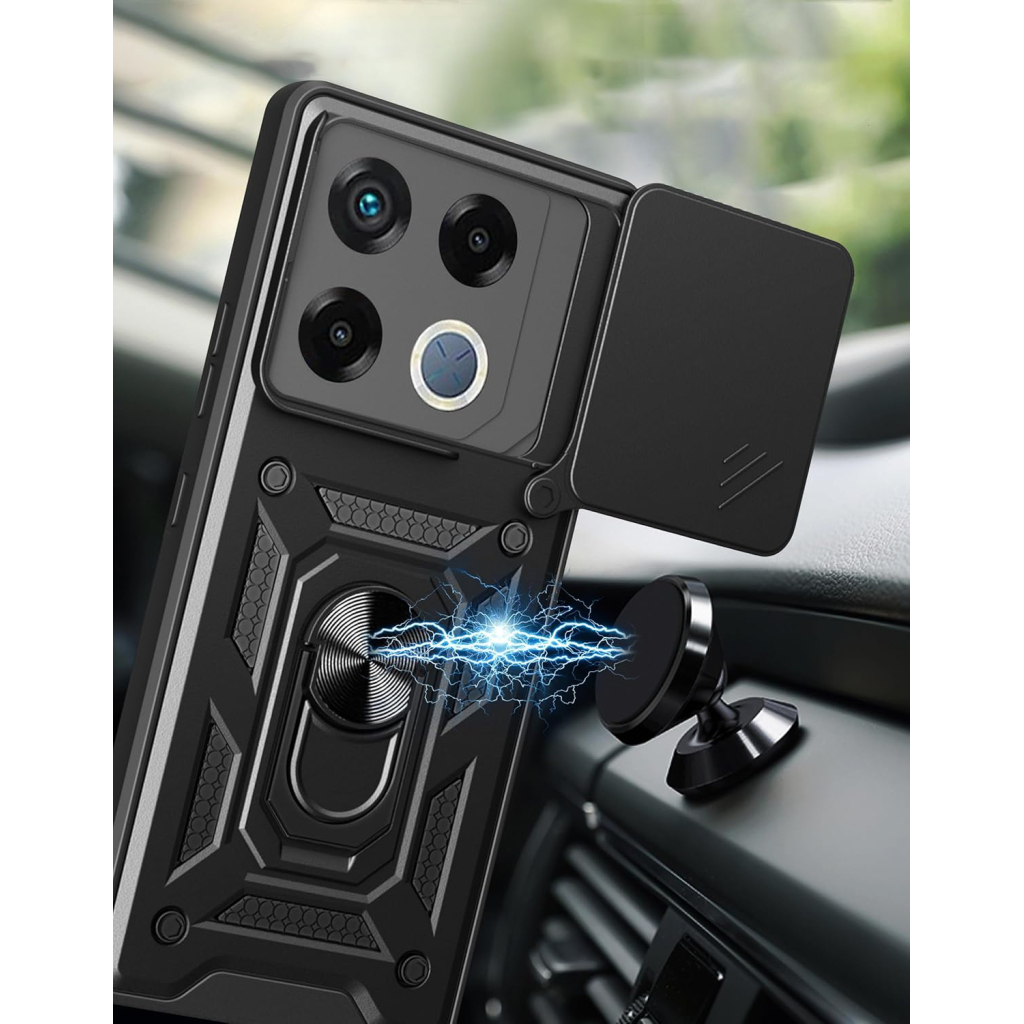 Чохол до мобільного телефона BeCover Military Infinix GT 20 Pro (X6871) Black (713045) - фото 3 Чохол до мобільного телефона BeCover Military Infinix GT 20 Pro (X6871) Black (713045) - фото 3