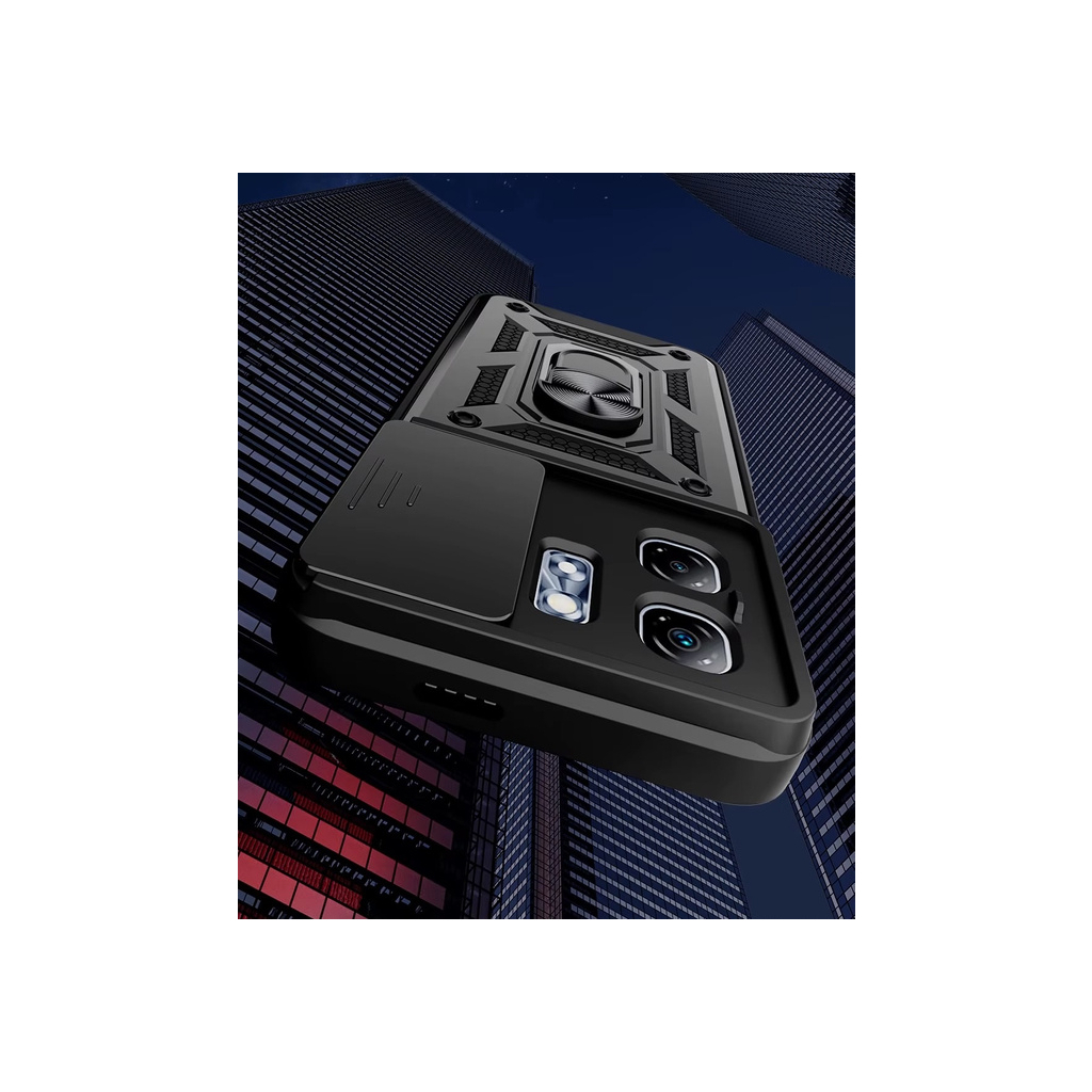 Чохол до мобільного телефона BeCover Military Infinix Hot 50i (X6531) Black (713047) - фото 5 Чохол до мобільного телефона BeCover Military Infinix Hot 50i (X6531) Black (713047) - фото 5