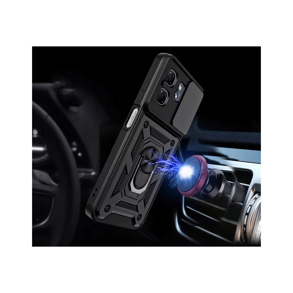 Чохол до мобільного телефона BeCover Military Infinix Hot 50i (X6531) Black (713047) - фото 8 Чохол до мобільного телефона BeCover Military Infinix Hot 50i (X6531) Black (713047) - фото 8