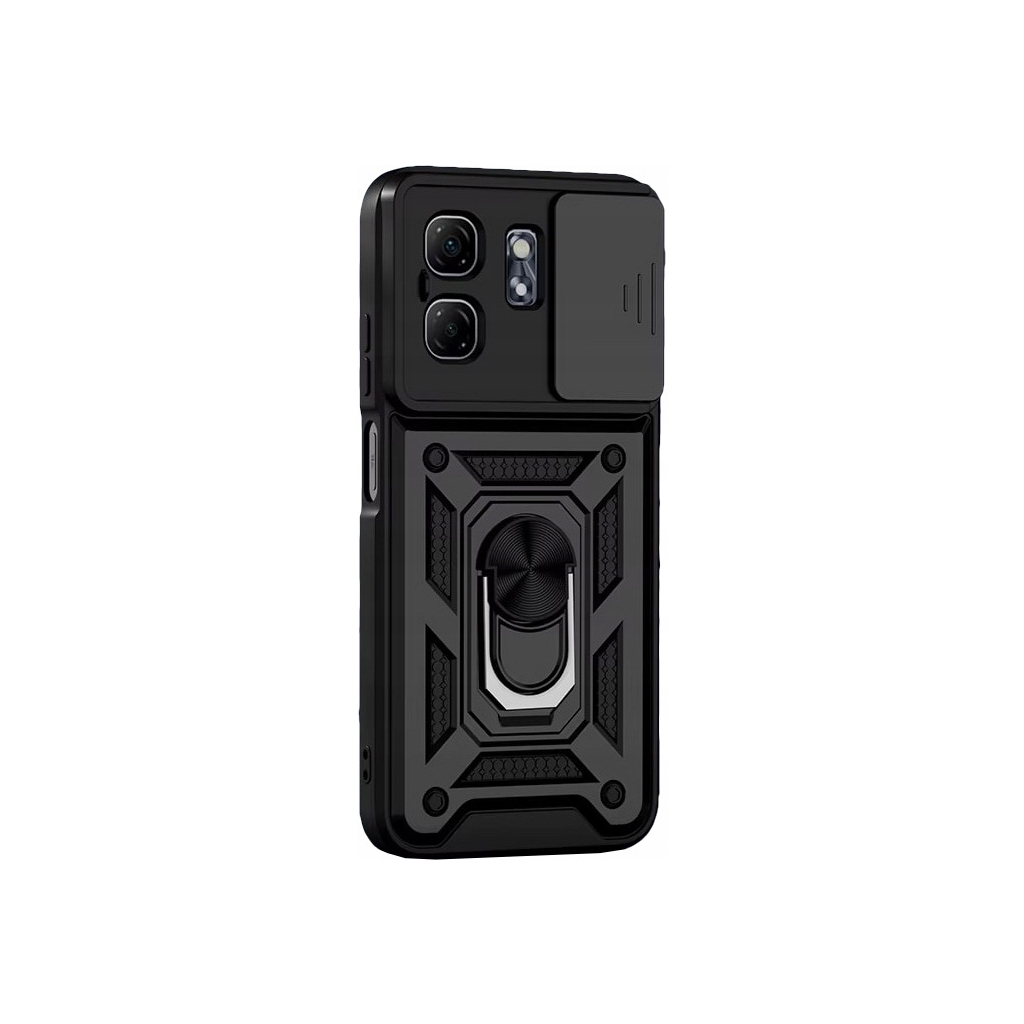 Чохол до мобільного телефона BeCover Military Infinix Hot 50i (X6531) Black (713047) - фото 9 Чохол до мобільного телефона BeCover Military Infinix Hot 50i (X6531) Black (713047) - фото 9
