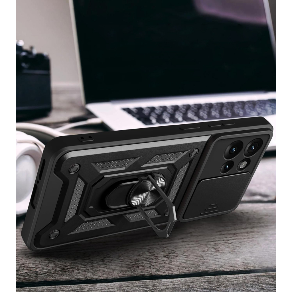 Чохол до мобільного телефона BeCover Military Motorola Edge 50 Black (713050) - фото 4 Чохол до мобільного телефона BeCover Military Motorola Edge 50 Black (713050) - фото 4