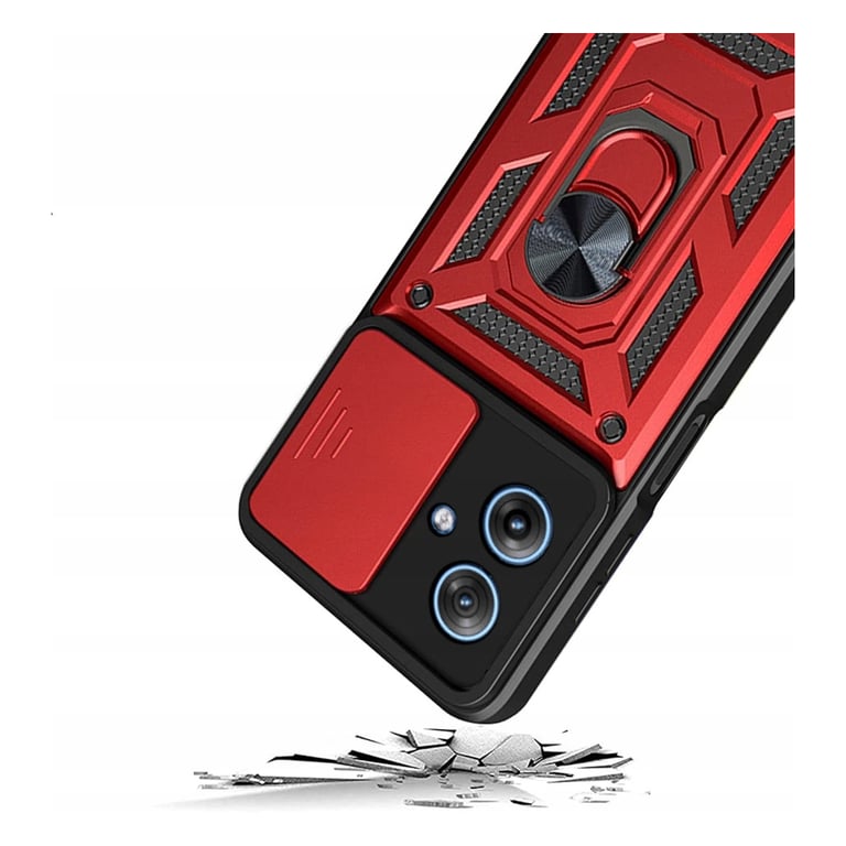 Чохол до мобільного телефона BeCover Military Motorola Moto G55 Red (713059) - фото 3