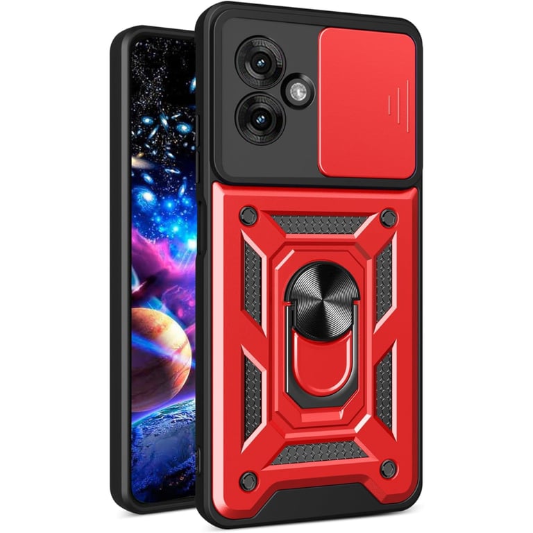 Чохол до мобільного телефона BeCover Military Motorola Moto G55 Red (713059) - фото 7