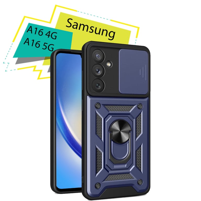 Чохол до мобільного телефона BeCover Military Samsung Galaxy A16 4G SM-A165/A16 5G SM-A166 Blue (713069) - фото 1