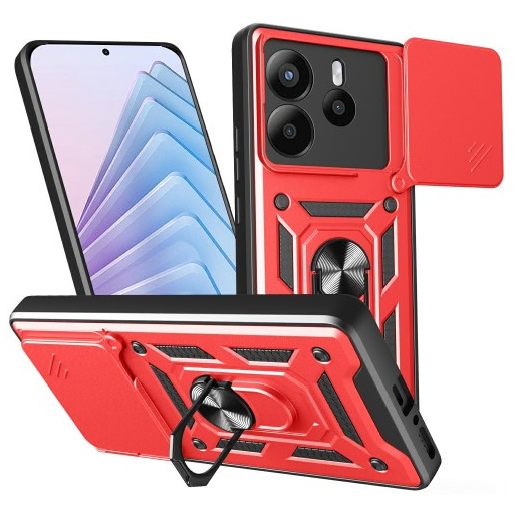 Чохол до мобільного телефона BeCover Military Xiaomi Redmi Note 14 5G Red (713094) - фото 5 Чохол до мобільного телефона BeCover Military Xiaomi Redmi Note 14 5G Red (713094) - фото 5