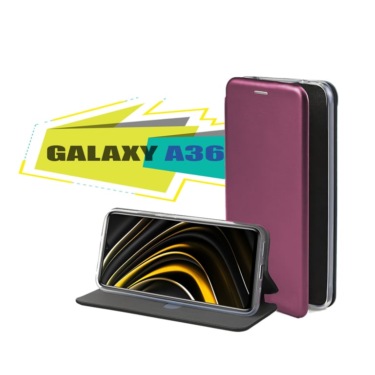 Чохол до мобільного телефона BeCover Exclusive Samsung Galaxy A36 SM-A366 Red Wine (713029) - фото 1