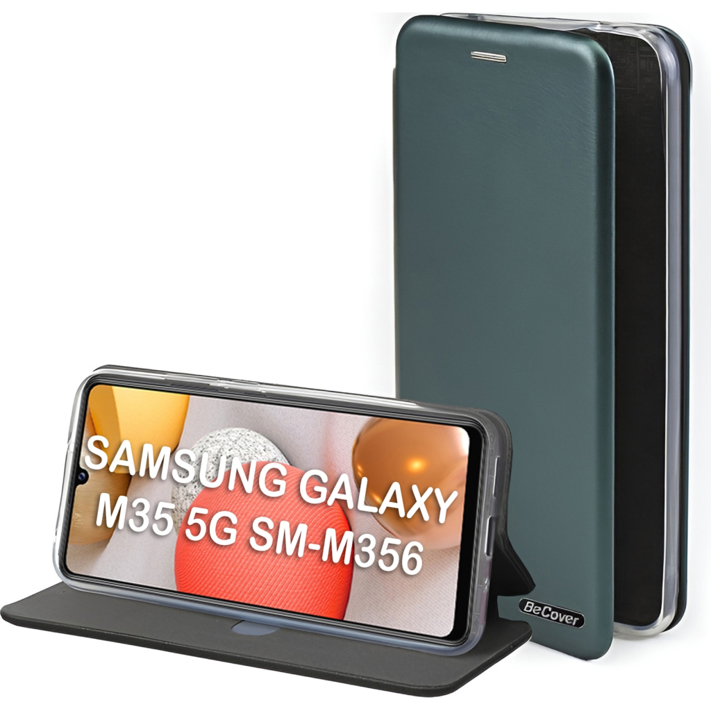 Чохол до мобільного телефона BeCover Exclusive Samsung Galaxy M35 5G SM-M356 Dark Green (711540) - фото 1 Чохол до мобільного телефона BeCover Exclusive Samsung Galaxy M35 5G SM-M356 Dark Green (711540) - фото 1