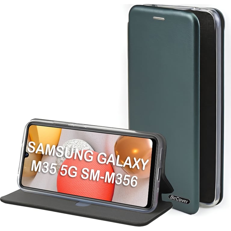 Чохол до мобільного телефона BeCover Exclusive Samsung Galaxy M35 5G SM-M356 Dark Green (711540) - фото 1