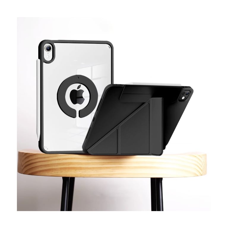 Чохол до планшета BeCover Ultra Slim Origami Flex Apple iPad Mini 6 2021 Black (712967) - фото 4