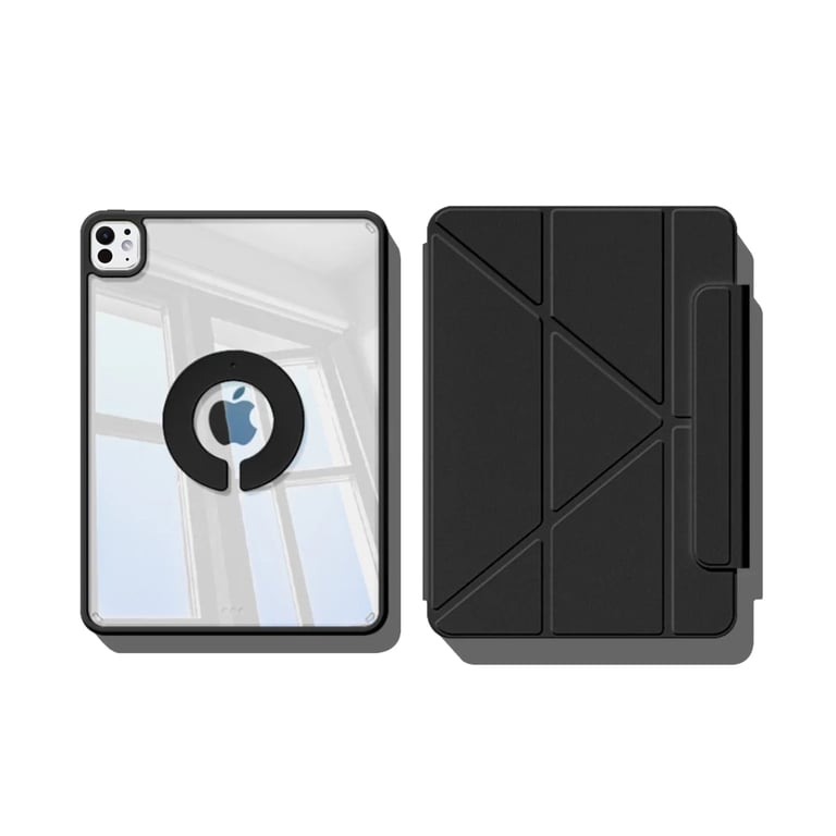 Чохол до планшета BeCover Ultra Slim Origami Flex Apple iPad Pro 11" M4 2024 Black (712977) - фото 1