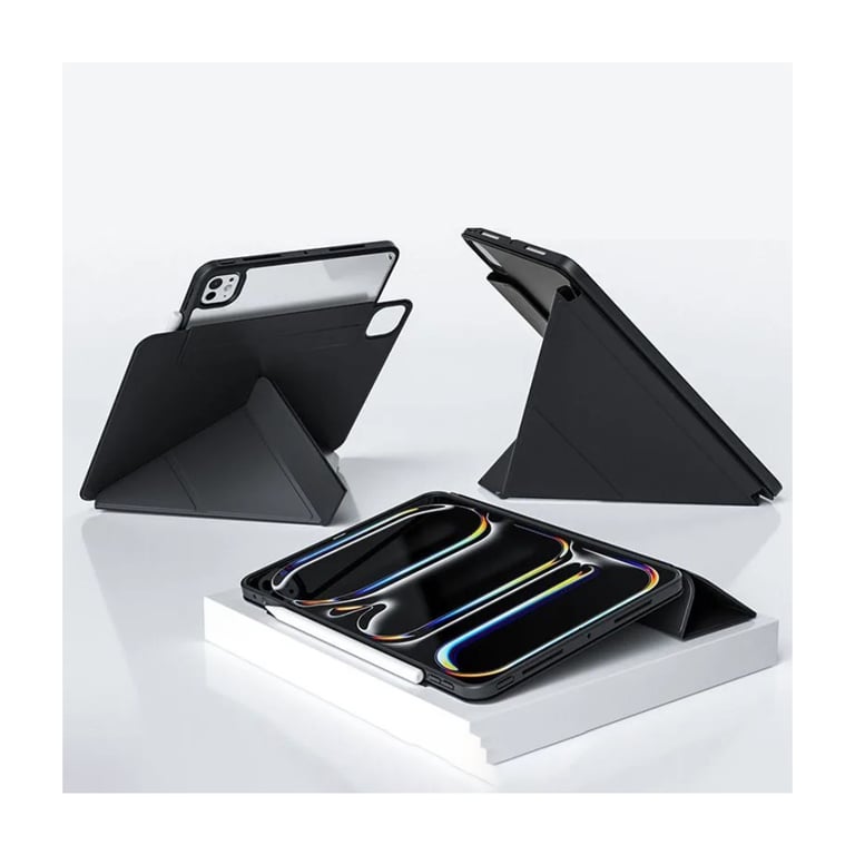 Чохол до планшета BeCover Ultra Slim Origami Flex Apple iPad Pro 11" M4 2024 Black (712977) - фото 6