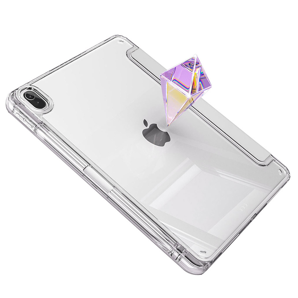 Чохол до планшета BeCover Ultra Slim Origami Transparent Apple iPad Mini 7 2024 Gray (712935) - фото 4 Чохол до планшета BeCover Ultra Slim Origami Transparent Apple iPad Mini 7 2024 Gray (712935) - фото 4