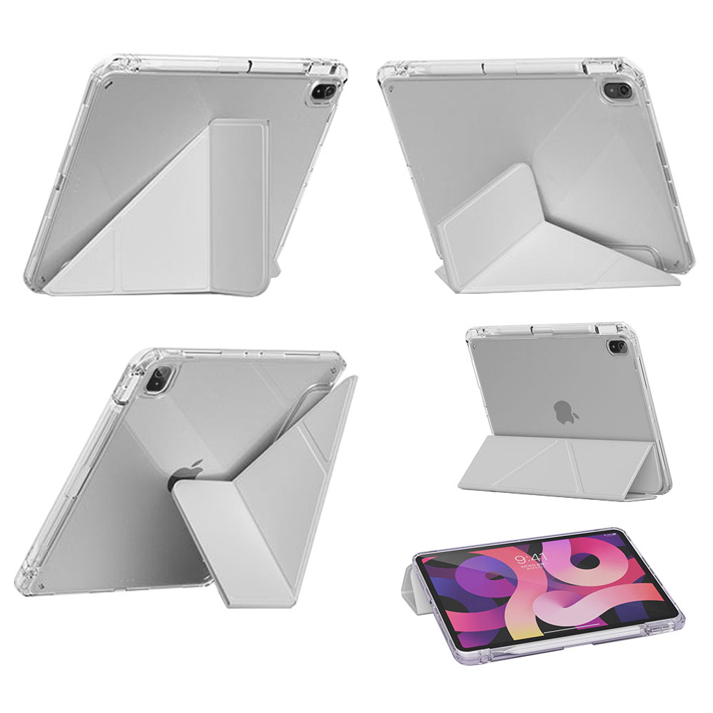 Чохол до планшета BeCover Ultra Slim Origami Transparent Apple iPad Mini 7 2024 Gray (712935) - фото 5 Чохол до планшета BeCover Ultra Slim Origami Transparent Apple iPad Mini 7 2024 Gray (712935) - фото 5