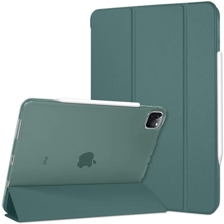 Чохол до планшета BeCover Tri Fold Hard BeCover Apple iPad Pro 11 2020/2021/2022 Dark Green (709667) - фото 2