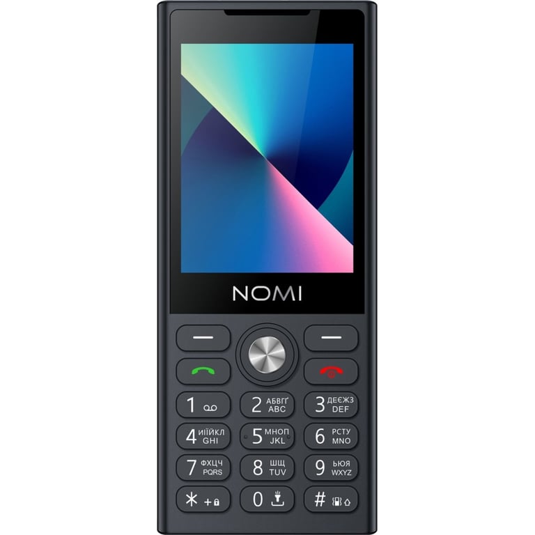 Мобільний телефон Nomi i2841 Black - фото 2