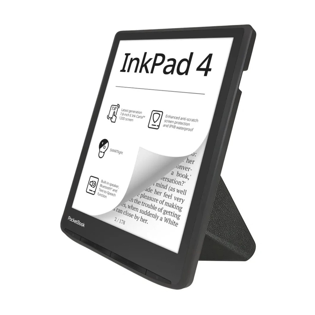 Чохол до електронної книги BeCover Ultra Slim Origami PocketBook 743G InkPad 4/InkPad Color 2/InkPad Color 3 (7.8") Deep Blue (713083) - фото 8 Чохол до електронної книги BeCover Ultra Slim Origami PocketBook 743G InkPad 4/InkPad Color 2/InkPad Color 3 (7.8") Deep Blue (713083) - фото 8