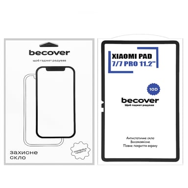 Скло захисне BeCover 10D Xiaomi Pad 7 / 7 Pro 11.2