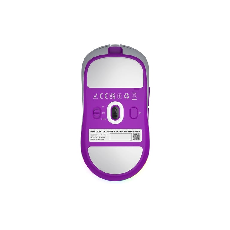 Мишка Hator Quasar 3 Ultra 8K Wireless White (HTM771) - фото 7