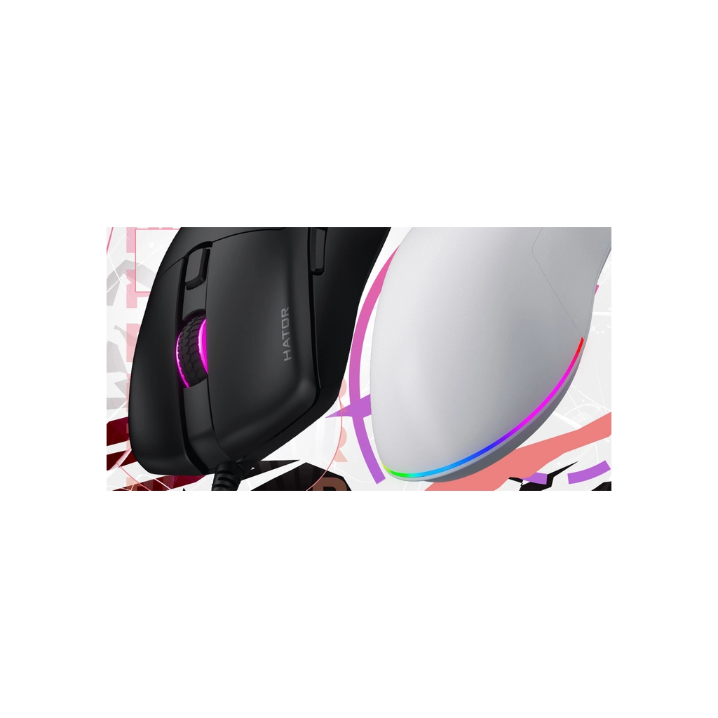 Мишка Hator Pulsar 3 USB White (HTM611) - фото 12 Мишка Hator Pulsar 3 USB White (HTM611) - фото 12