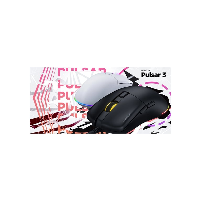 Мишка Hator Pulsar 3 USB White (HTM611) - фото 8