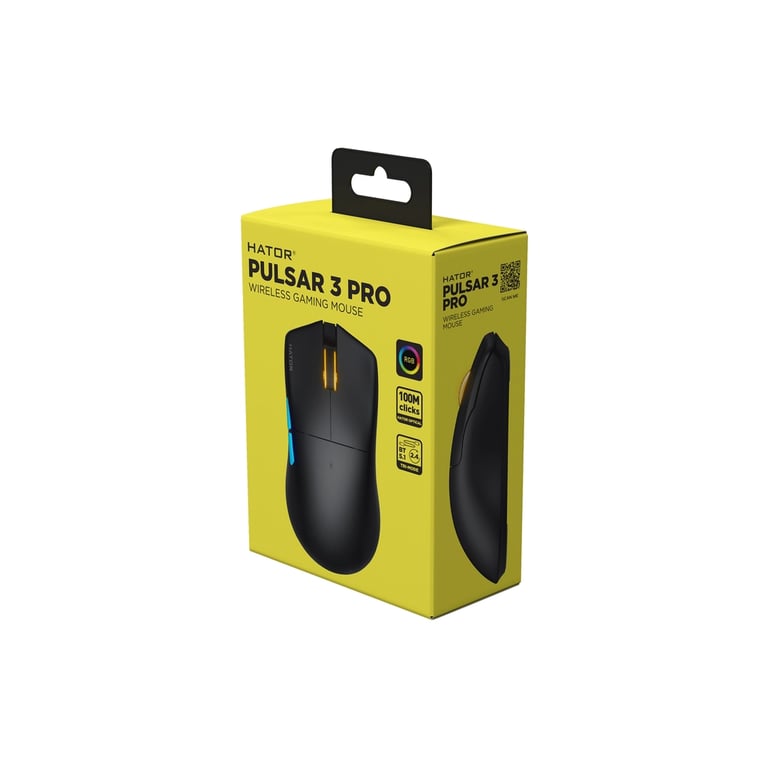 Мишка Hator Pulsar 3 Pro Wireless Black (HTM640) - фото 7