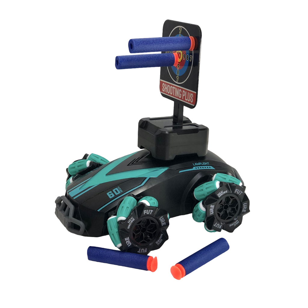 Радіокерована іграшка UFT Дрифтова машинка Танк-всюдихід Стріляє м'якими дротиками з підсвічуванням (UFTGC3) - фото 5 Радіокерована іграшка UFT Дрифтова машинка Танк-всюдихід Стріляє м'якими дротиками з підсвічуванням (UFTGC3) - фото 5