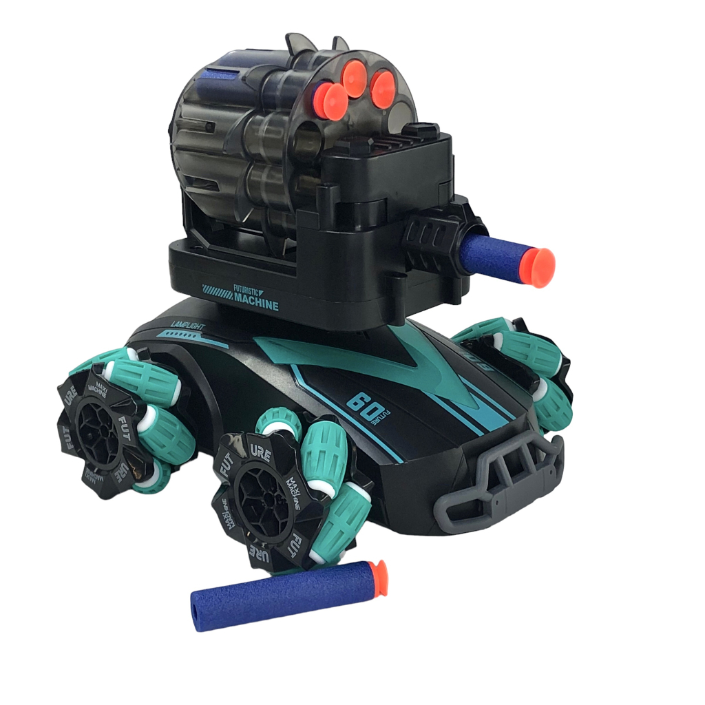 Радіокерована іграшка UFT Дрифтова машинка Танк-всюдихід Стріляє м'якими дротиками з підсвічуванням (UFTGC3) - фото 6 Радіокерована іграшка UFT Дрифтова машинка Танк-всюдихід Стріляє м'якими дротиками з підсвічуванням (UFTGC3) - фото 6