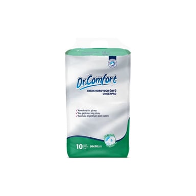 Пелюшки для малюків Dr.Comfort 90х60 см 10 шт (8680131202041) - фото 1