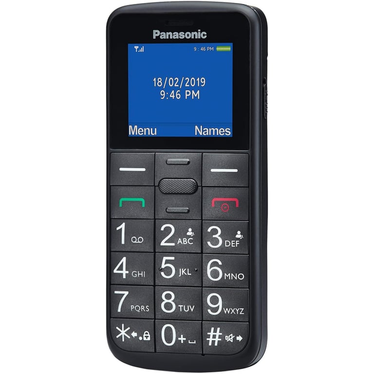 Мобільний телефон Panasonic KX-TU110 Black (KX-TU110EXB) - фото 1