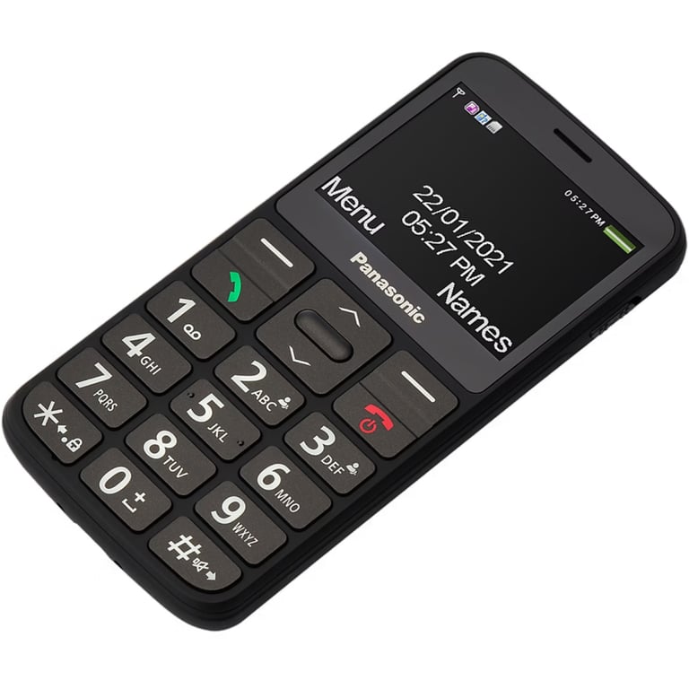 Мобільний телефон Panasonic KX-TU160 Black (KX-TU160EXB) - фото 7