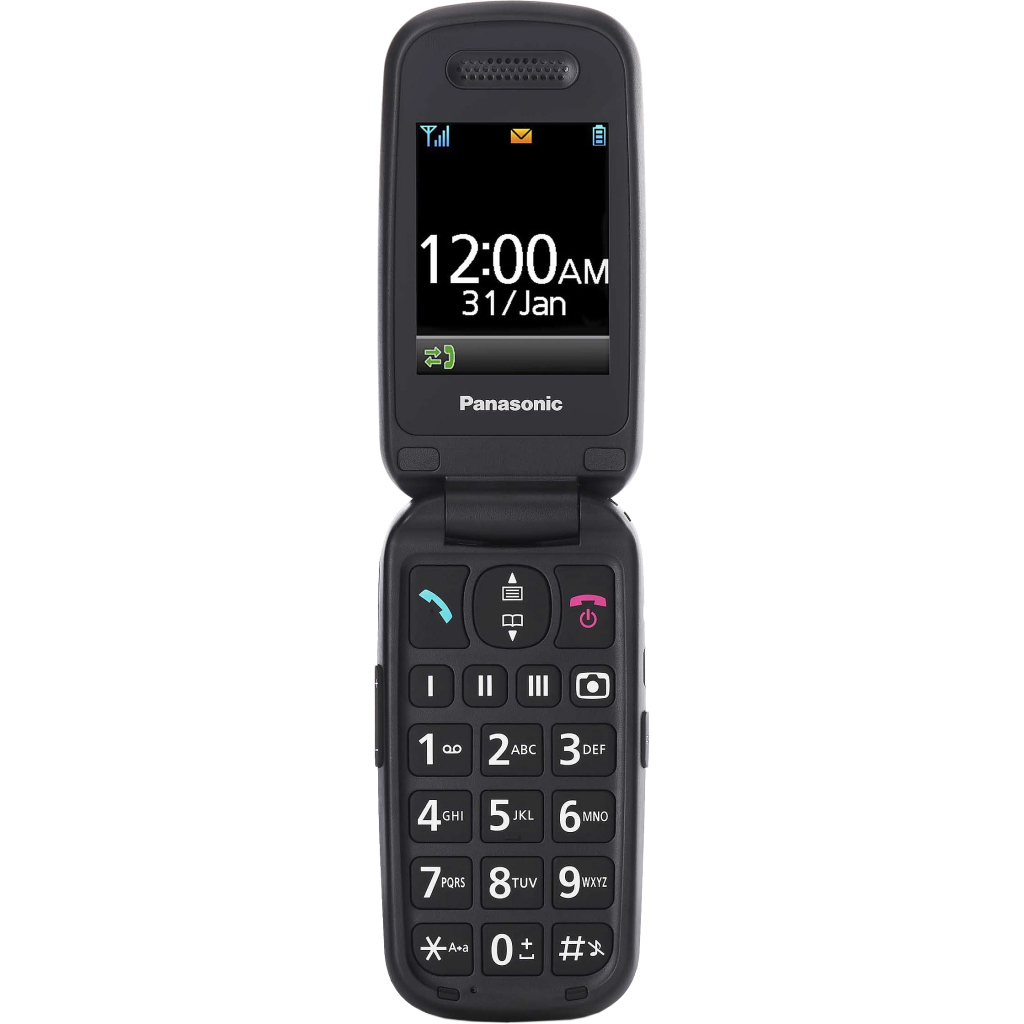 Мобільний телефон Panasonic KX-TU446 Black (KX-TU446EXB) - фото 1