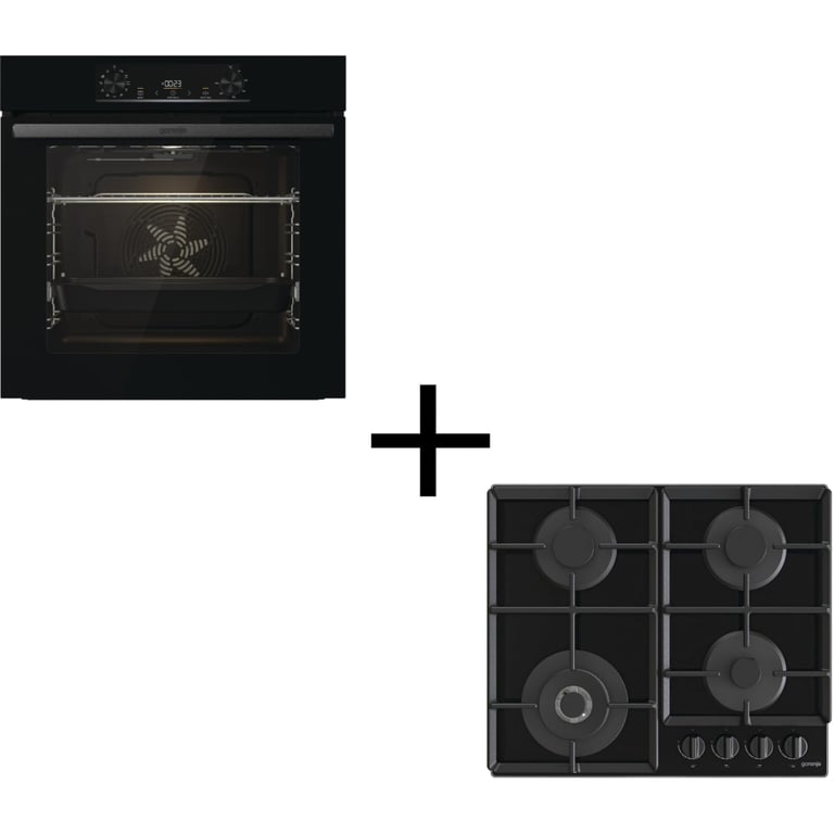 Комплект вбудованої техніки Gorenje BO6735E05B + GTW641EB (SET_BO6735E05B_GTW641EB) - фото 1