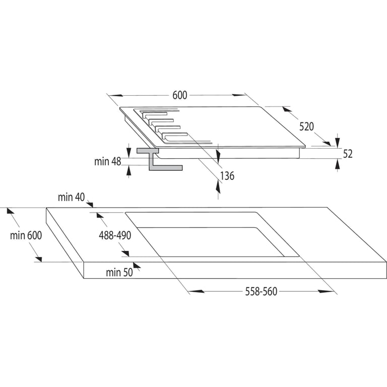 Комплект вбудованої техніки Gorenje BO6735E05B + GTW641EB (SET_BO6735E05B_GTW641EB) - фото 3