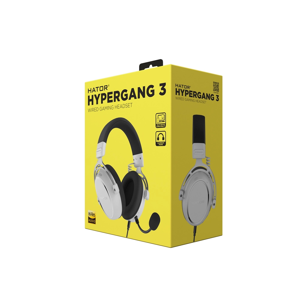 Навушники Hator Hypergang 3 Hi-Res White (ESH06) - фото 10 Навушники Hator Hypergang 3 Hi-Res White (ESH06) - фото 10