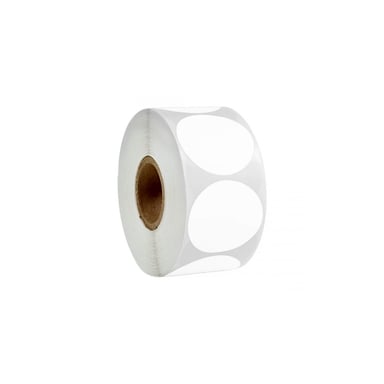 Етикетка UKRMARK термо ECO 38x38/ 0.1тис, коло, білий (900386) - фото 1