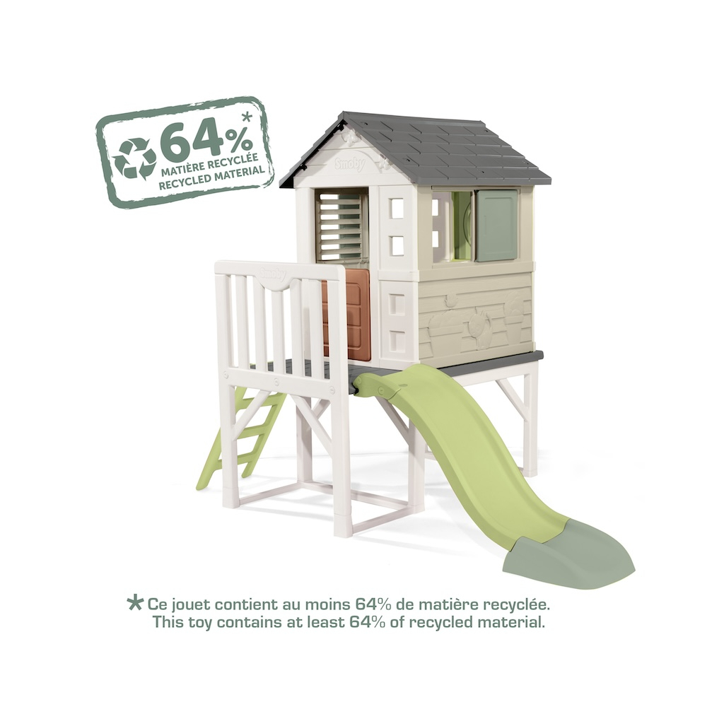 Ігровий будиночок Smoby Life Літній відпочинок на опорах, 243 х 160 х 197 см (7600810802) - фото 2 Ігровий будиночок Smoby Life Літній відпочинок на опорах, 243 х 160 х 197 см (7600810802) - фото 2
