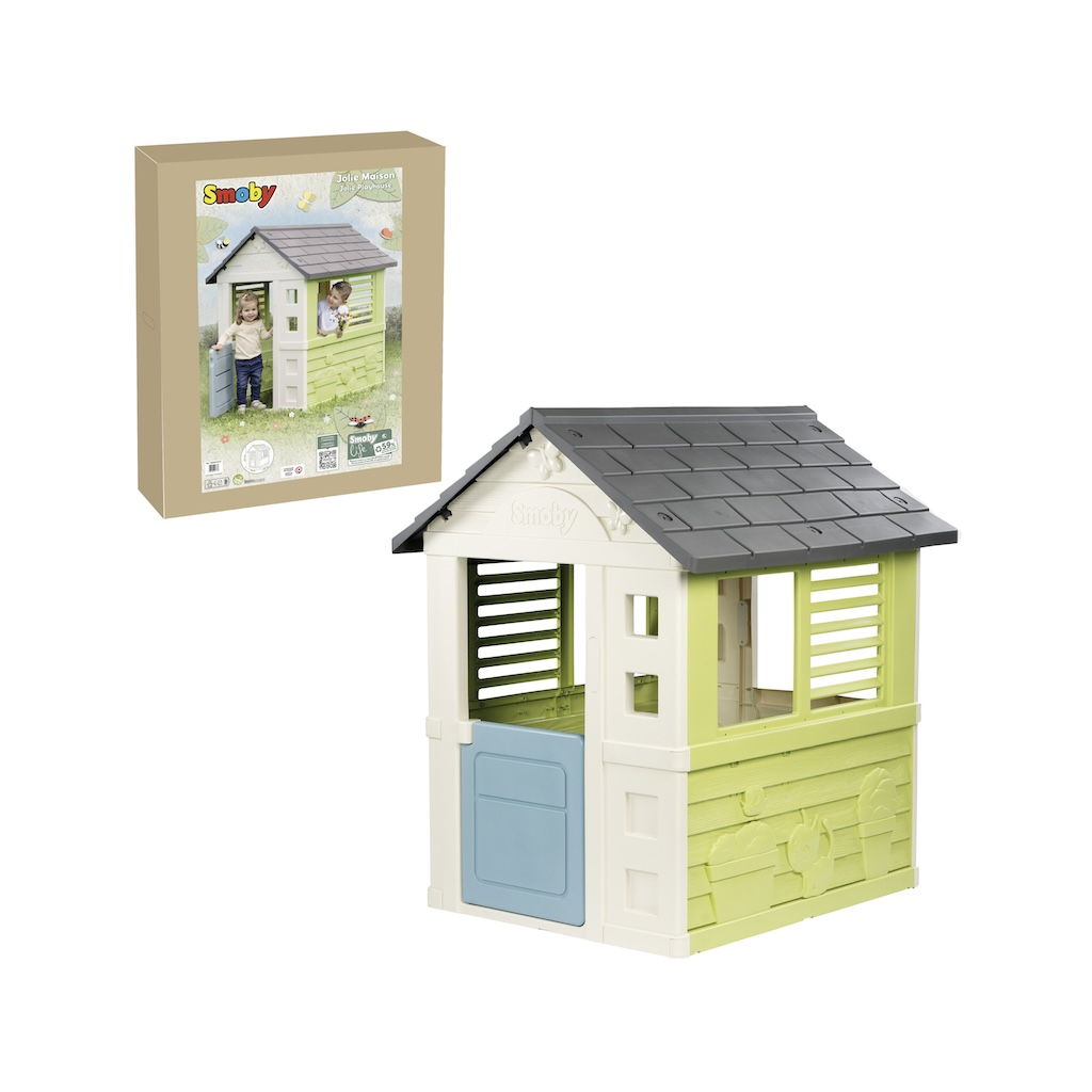Ігровий будиночок Smoby Life Райдужний зі ставнями, 110х98х127 см (7600810737) Ігровий будиночок Smoby Life Райдужний зі ставнями, 110х98х127 см (7600810737)