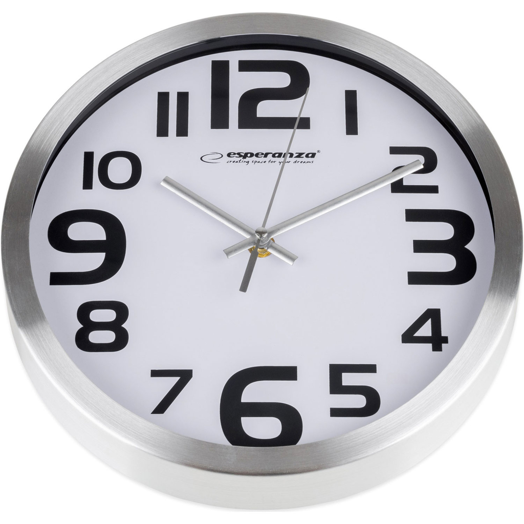 Настінний годинник Esperanza Wall Clock Zurich 25 см White (EHC013W) - фото 2 Настінний годинник Esperanza Wall Clock Zurich 25 см White (EHC013W) - фото 2