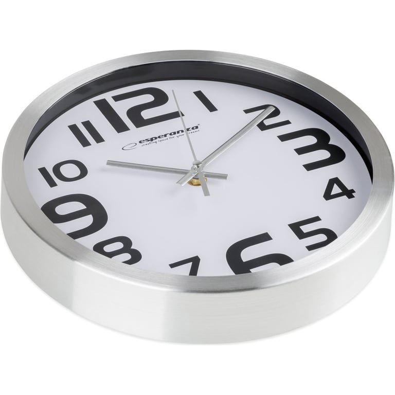 Настінний годинник Esperanza Wall Clock Zurich 25 см White (EHC013W) - фото 3