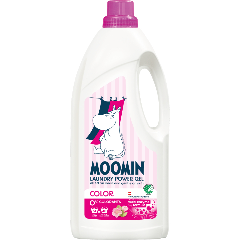 Гель для прання Moomin Color 1800 мл (5701017420007) - фото 1 Гель для прання Moomin Color 1800 мл (5701017420007) - фото 1