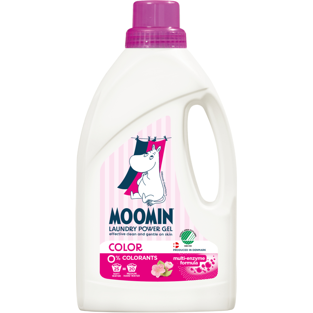 Гель для прання Moomin Color 900 мл (5701017420021) - фото 1 Гель для прання Moomin Color 900 мл (5701017420021) - фото 1