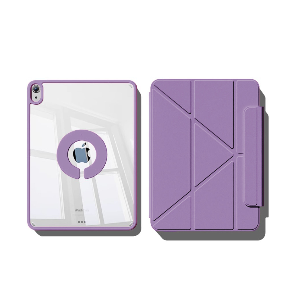 Чохол до планшета BeCover Ultra Slim Origami Flex Apple iPad Mini 6 2021 Purple (712968) - фото 1
