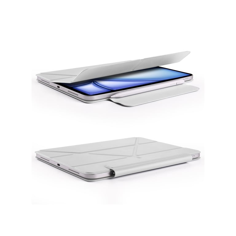 Чохол до планшета BeCover Ultra Slim Origami Magnetic Apple iPad Mini 6 2021 Gray (712944) - фото 6