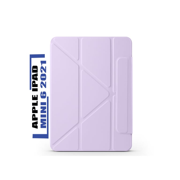 Чохол до планшета BeCover Ultra Slim Origami Magnetic Apple iPad Mini 6 2021 Purple (712946) - фото 1