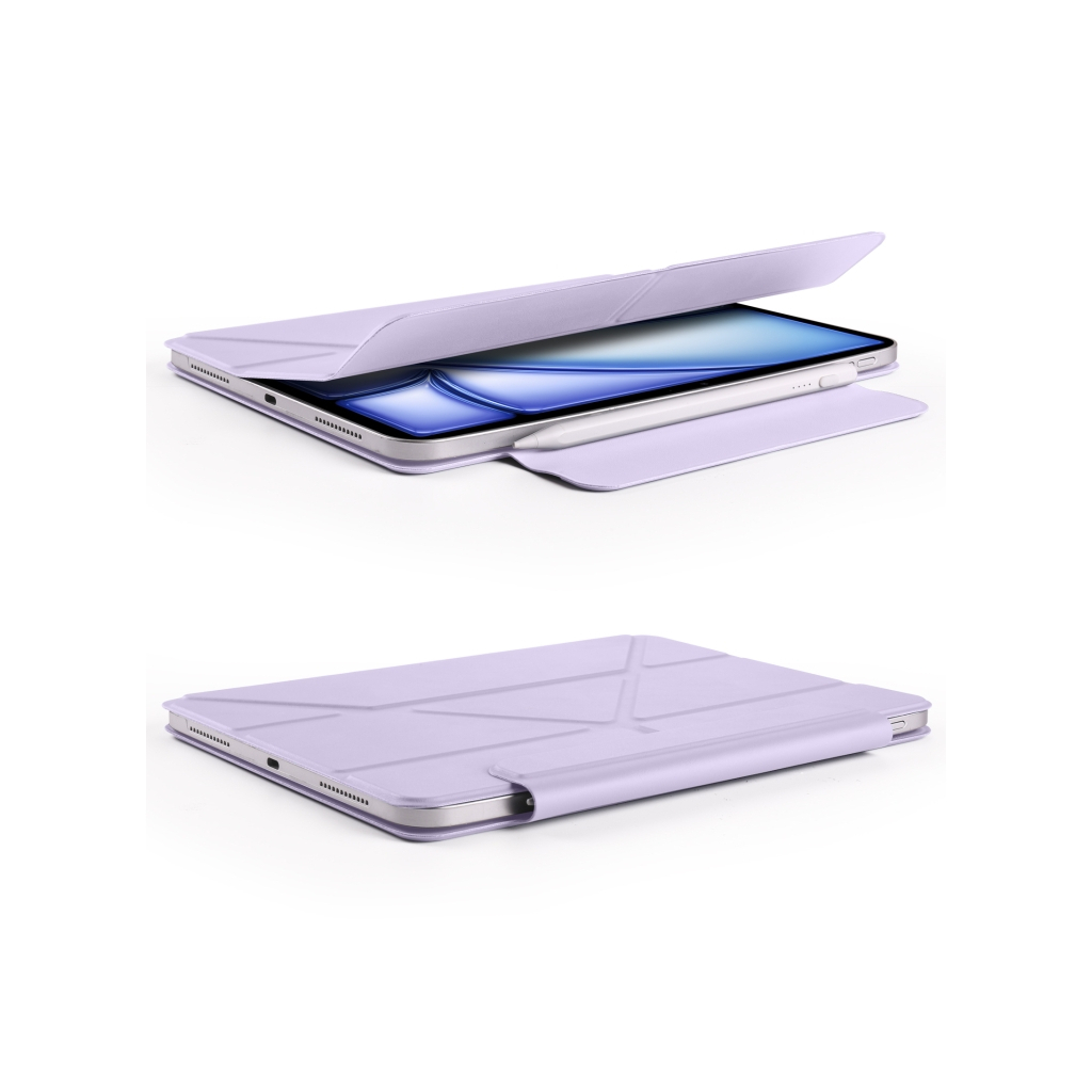 Чохол до планшета BeCover Ultra Slim Origami Magnetic Apple iPad Mini 6 2021 Purple (712946) - фото 6 Чохол до планшета BeCover Ultra Slim Origami Magnetic Apple iPad Mini 6 2021 Purple (712946) - фото 6